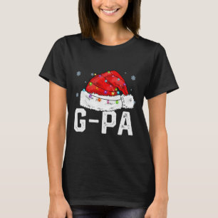 G-pa Claus Funny Xmas Family Matching Grandpa Chri T-Shirt