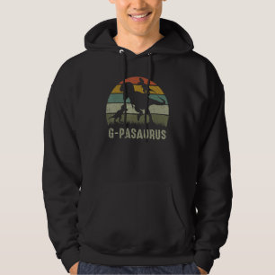 G Pa Dinosaur Rex Grandpasaurus 2 Kids Family Matc Hoodie