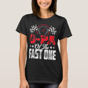 G-pa Of The Fast One Birthday 1st Race Car Family  T-Shirt