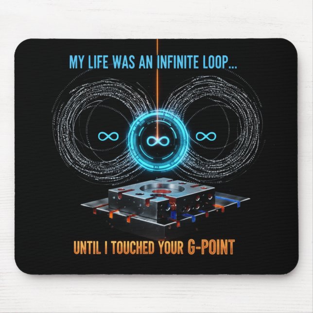 G-POINT Engineering Precision T-Shirt  Mouse Mat (Front)