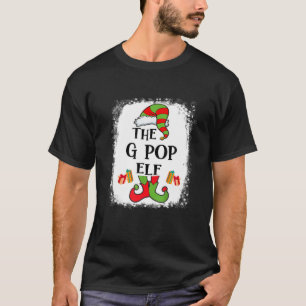 G Pop Elf Matching Family Funny Christmas Party Pa T-Shirt