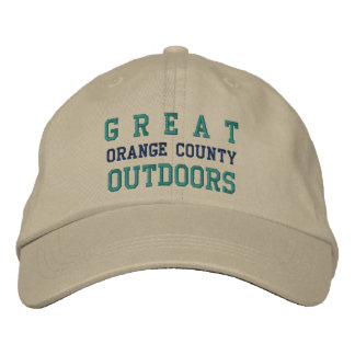 G R E A T OUTDOORS, ORANGE COUNTY EMBROIDERED HAT