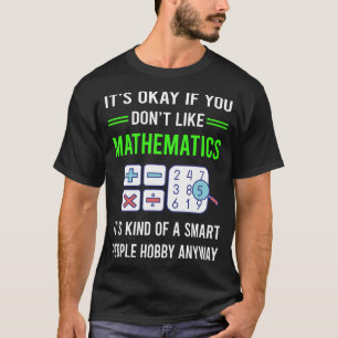 G Smart People Mathematics Math Maths T-Shirt