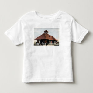G T & R Railroad Depot Toddler T-Shirt