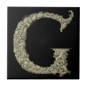 G - The Falck Alphabet (Golden) Tile