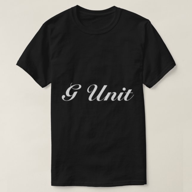 G Unit Dark Blue Classic T-Shirt (Design Front)