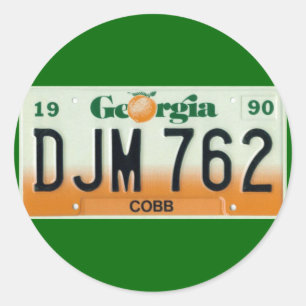 GA90 CLASSIC ROUND STICKER