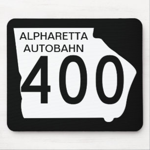 GA 400 "Alpharetta Autobahn" Mouse Mat