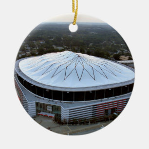 Ga Dome, Georgia Dome, Georgia Dome Atlanta, Ceramic Tree Decoration