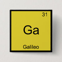 Ga - Galileo Funny Chemistry Element Symbol Tee