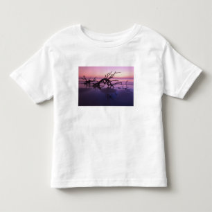GA Jekyll Island, Tree graveyard on beach at Toddler T-Shirt