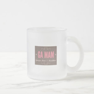 Ga Moms and Munchkins Frosted Mug