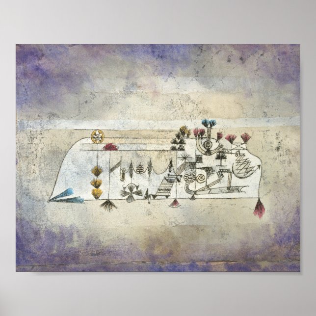 GaAll Souls' Picture : Paul Klee 1921 Poster (Front)