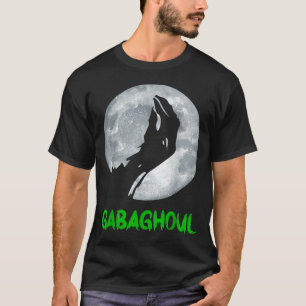 Gabaghoul Funny Hand Moon Bigfoot Santa Christmas  T-Shirt