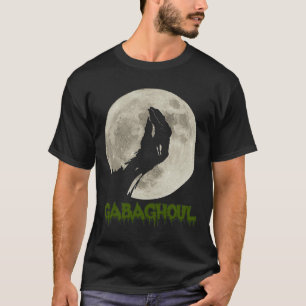 Gabaghoul Funny Hand Moon Halloween  T-Shirt