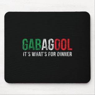 Gabagool Cacola Meat Lover New Jersey Italian Gift Mouse Mat