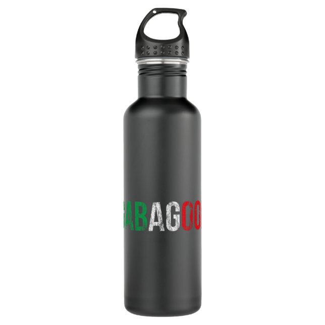 Gabagool Capicola Meat New Jersey Italian Pride Gi 710 Ml Water Bottle (Front)