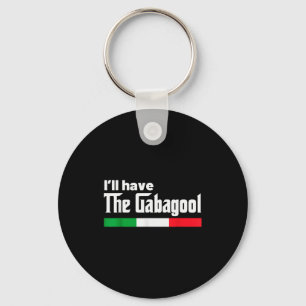 Gabagool Italy For Italians Cacola Nj New Jersey  Key Ring
