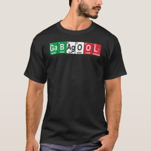 Gabagool Periodic Table Science Italian Capicola T-Shirt
