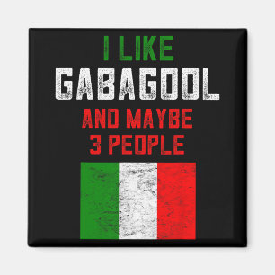 Gabagool Shirt Men New Jersey Meat Lover Italian C Magnet