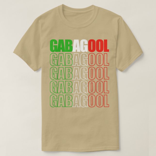 Gabagool  T-Shirt (Design Front)