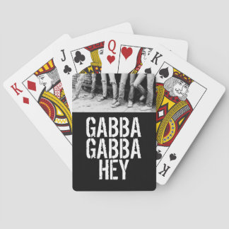 Gabba Gabba Hey Playing Cards