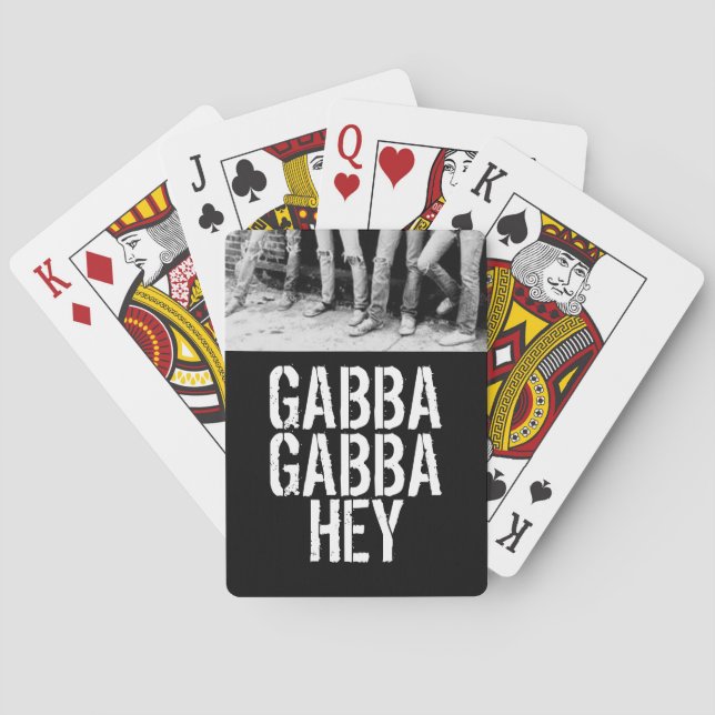Gabba Gabba Hey Playing Cards (Back)