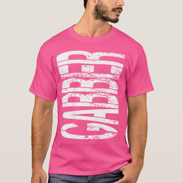 Gabber. I Love Techno Music. Techno Raver And Elec T-Shirt (Front)