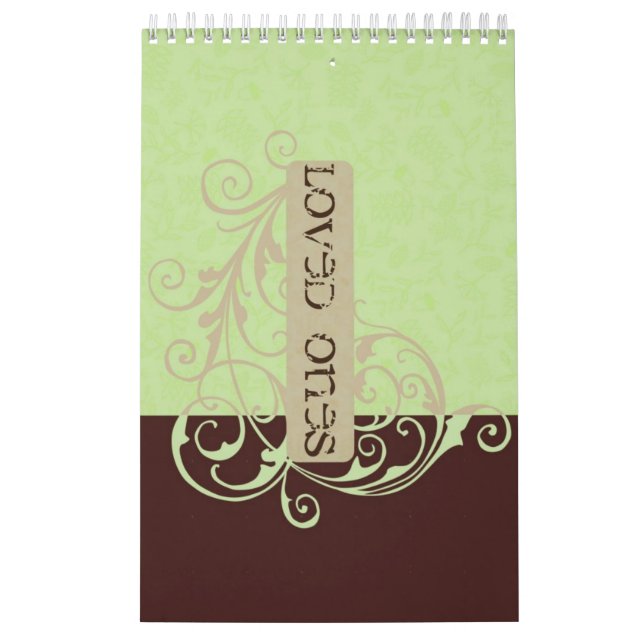 Gabby Guest Book Calendar (Cover)