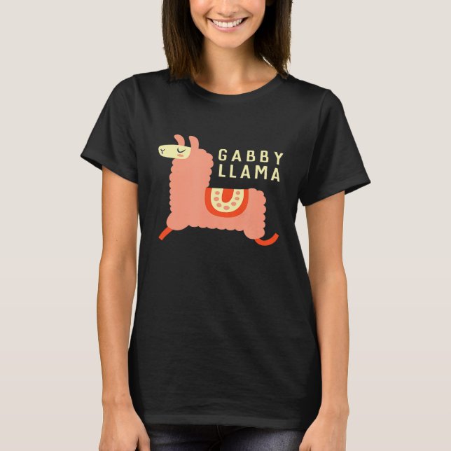Gabby Llama T-Shirt (Front)