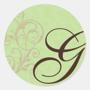 Gabby Monogram Sticker