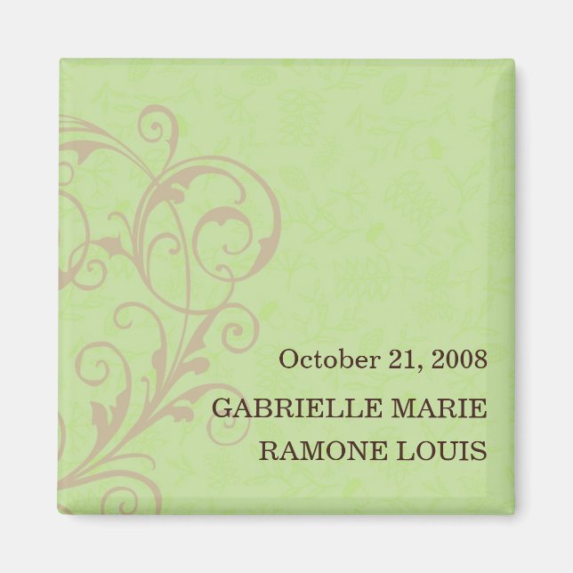 Gabby Save the Date Magnet (Front)