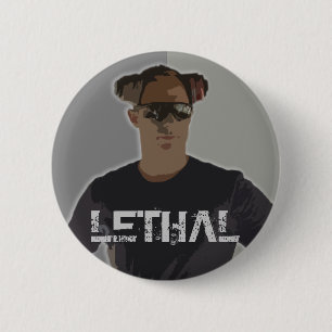 Gabe is Lethal (button) 6 Cm Round Badge