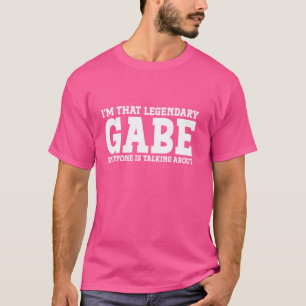 Gabe Personal Name First Name Funny Gabe T-Shirt