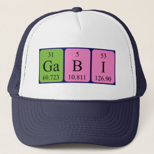 Gabi periodic table name hat