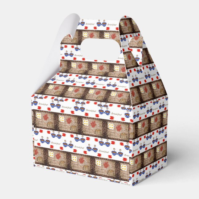 Gable Favour Box (Front Side)