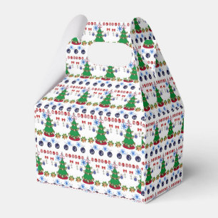 Gable Favour Box Christmas