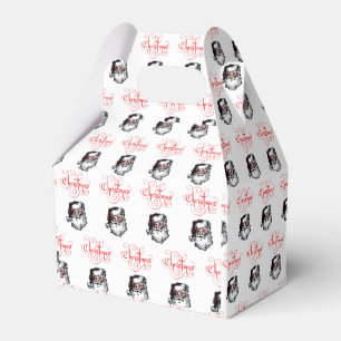 Gable Favour Box Christmas