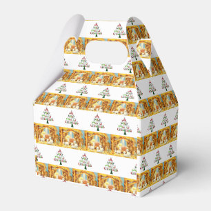 Gable Favour Box Christmas