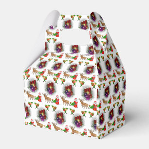 Gable Favour Box Christmas