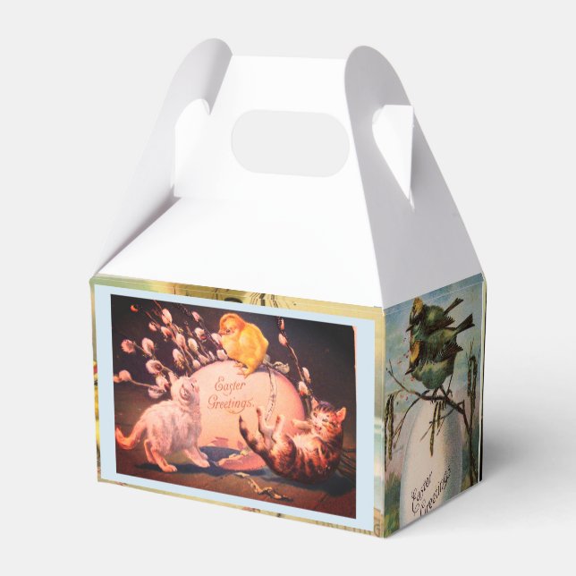 Gable Favour Box EASTER GABLE GAVOR BOX (Back Side)