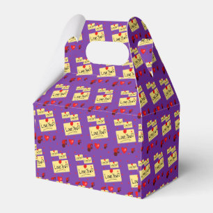 Gable Favour Box Valentine's Day
