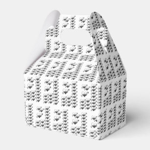 Gable Favour Box Valentine's Day