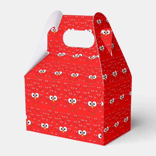 Gable Favour Box Valentine's Day (Front Side)