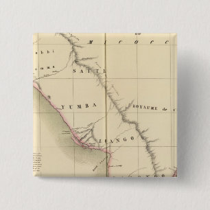 Gabon, Congo 38 15 Cm Square Badge