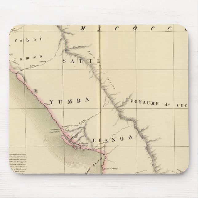 Gabon, Congo 38 Mouse Mat (Front)