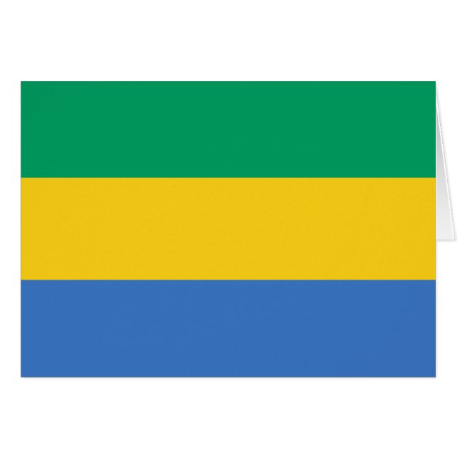 Gabon Flag (Front Horizontal)
