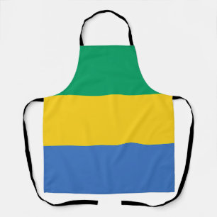 Gabon Flag Apron