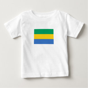 Gabon Flag Baby T-Shirt