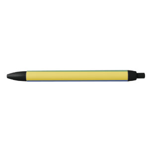 Gabon flag black ink pen